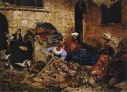 Rudolph Swoboda, Carpet Menders, Cairo